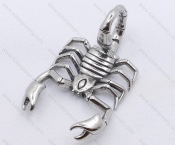 Stainless Steel Scorpion Pendant KJP170033