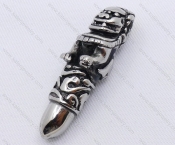 Stainless Steel Lion Totem Warhead Pendant KJP170137