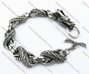 Mens Dragon Biker Bracelet - KJB170052