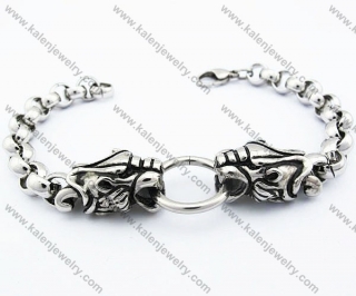 Ancient Animal Biker Bracelet - KJB170059