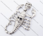 Big Stainless Steel Scorpion Pendant KJP330114