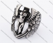 Stainless Steel Angel Ring KJR370073