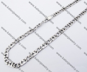 545×6mm Stainless Steel Necklace KJN100061