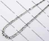 545×6mm Stainless Steel Necklace KJN100063