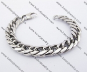 225×14 mm Stainless Steel Stamping Bracelet KJB100090