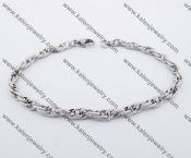 215×5mm Stainless Steel Bracelet KJB100096