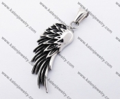 Stainless Steel Wing Pendant KJP170304