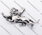 Stainless Steel Tiger Pendant KJP170308