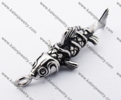 Stainless Steel Fish Pendant KJP170315