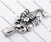 Stainless Steel Scorpion Pendant KJP170317