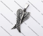 Stainless Steel Wings Pendant KJP170343