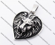 Stainless Steel Lion Pendant KJP170354