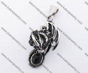 Stainless Steel Dragon Pendant KJP170355