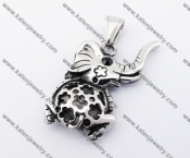 Stainless Steel Cute Elephant Pendant KJP170372