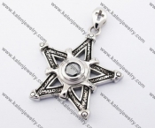 Stainless Steel Star Pendant KJP170373