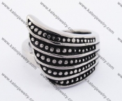 Stainless Steel Biker Ring KJR370152