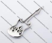 Stainless Steel Guitar Pendan KJP330117