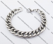 Stainless Steel Stamping Bracelet KJB520033