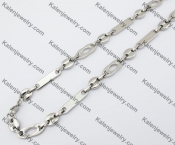 10mm Wide Stainless Steel Necklace KJN380013