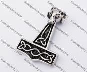 Stainless Steel Thor Hammer Pendant KJP170407