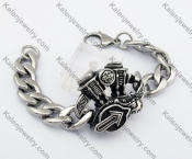 Motorcycle Engine Biker Bracelet KJB350053