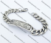 210 ×12 mm Steel Biker Bracelet KJB540010