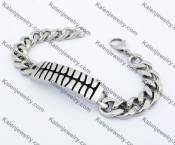 210 ×12 mm Steel Biker Bracelet KJB540013