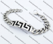 210 ×12 mm Steel Biker Bracelet KJB540014