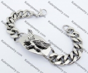 210×23 mm Steel Eagle Bracelet KJB540019