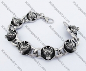 17mm Wide Wolf Bracelet KJB170252