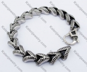 12mm Wide Steel Bracelet KJB170254