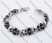 15mm Wide Floral Bracelet KJB170256