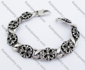 15mm Wide Floral Bracelet KJB170257