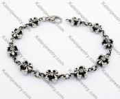 10mm Wide Floral Bracelet KJB170261