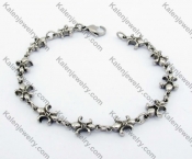 10mm Wide Floral Bracelet KJB170262