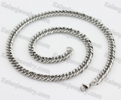 Stainless Steel Necklace KJN200089