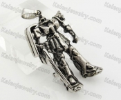 Stainless Steel Robot Pendant KJP600087