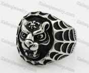 Stainless Steel Spider Tiger Ring KJR350266