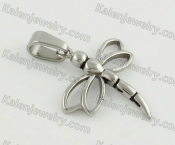 Stainless Steel Dragonfly Pendant KJP170663