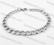 Stainless Steel Figaro Bracelet KJB540024