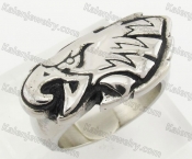 Stainless Steel Eagle Ring KJR680029