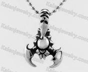 Stainless Steel Scorpion Pendant KJP350227