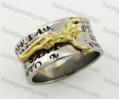 Stainless Steel Jesus Ring KJR350358