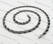 Stainless Steel Necklace KJN370013