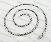 Stainless Steel Necklace KJN370016