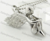 Stainless Steel Angel Pendant KJP051406