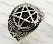 Stainless Steel Star Ring KJR170043