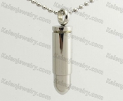 Stainless Steel Bullet Pendant KJP570065