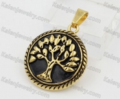 Stainless Steel Tree Of Life Pendant KJP051459