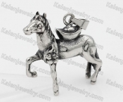 Stainless Steel Horse Pendant KJP370087